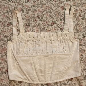 Lonely Label Venus Bustier (Ivory) NWOT